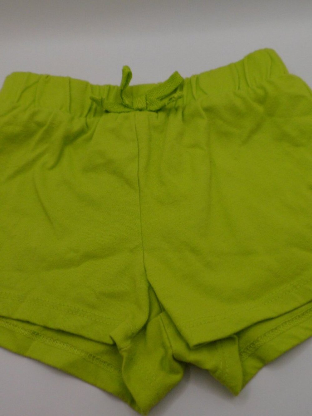 Girls Wonderkids Lime Green Shorts 4T.